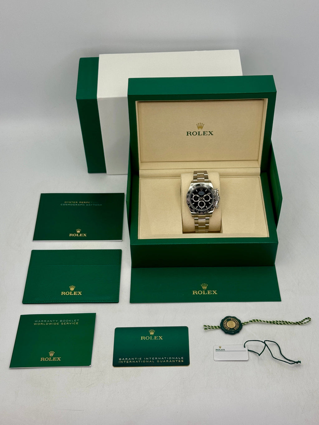 2025 Rolex Daytona 40mm 126500LN Stainless Steel Black Dial