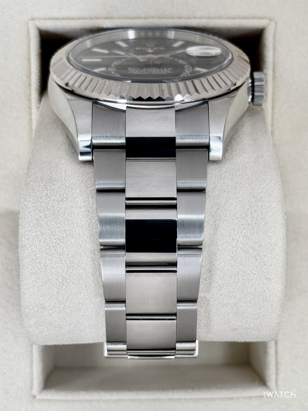 2017 Rolex Sky-Dweller 42mm 326934 Stainless Steel Oyster Blue Dial