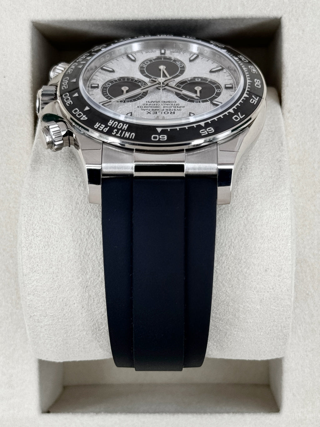 NEW 2026 Rolex Daytona 40mm 126519LN White Gold Oysterflex Meteorite Dial