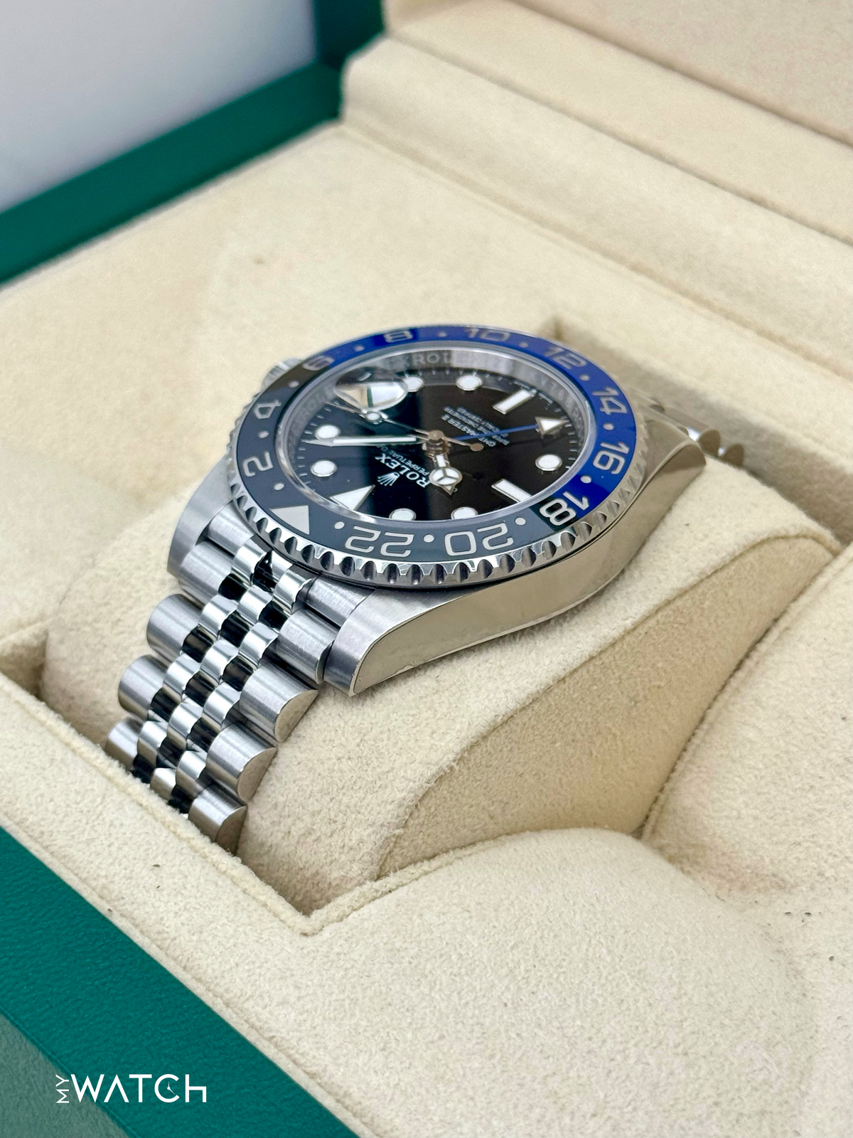 2022 Rolex GMT-Master II "Batgirl" 40mm 126710BLNR Jubilee
