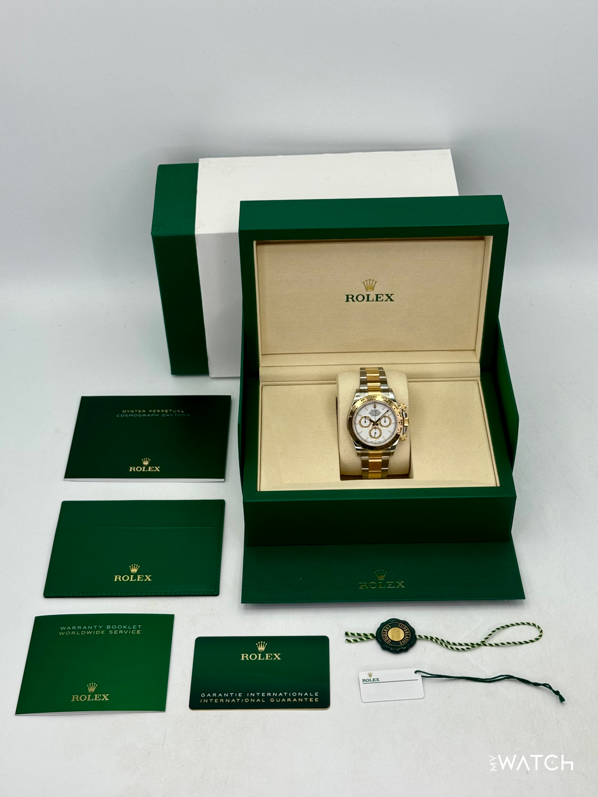 2025 Rolex Daytona 40mm 126503 Two-Tone White Dial