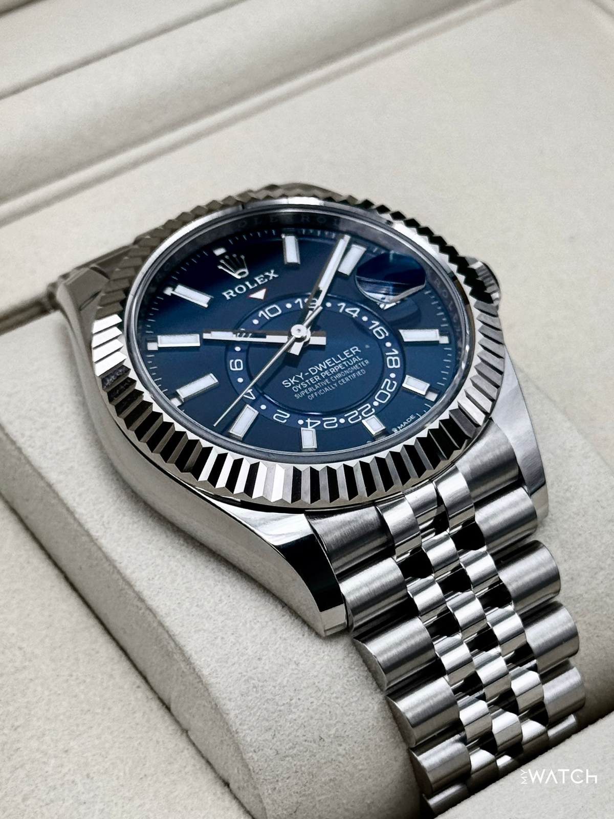 NEW 2026 Rolex Sky-Dweller 42mm 336934 Jubilee Blue Dial