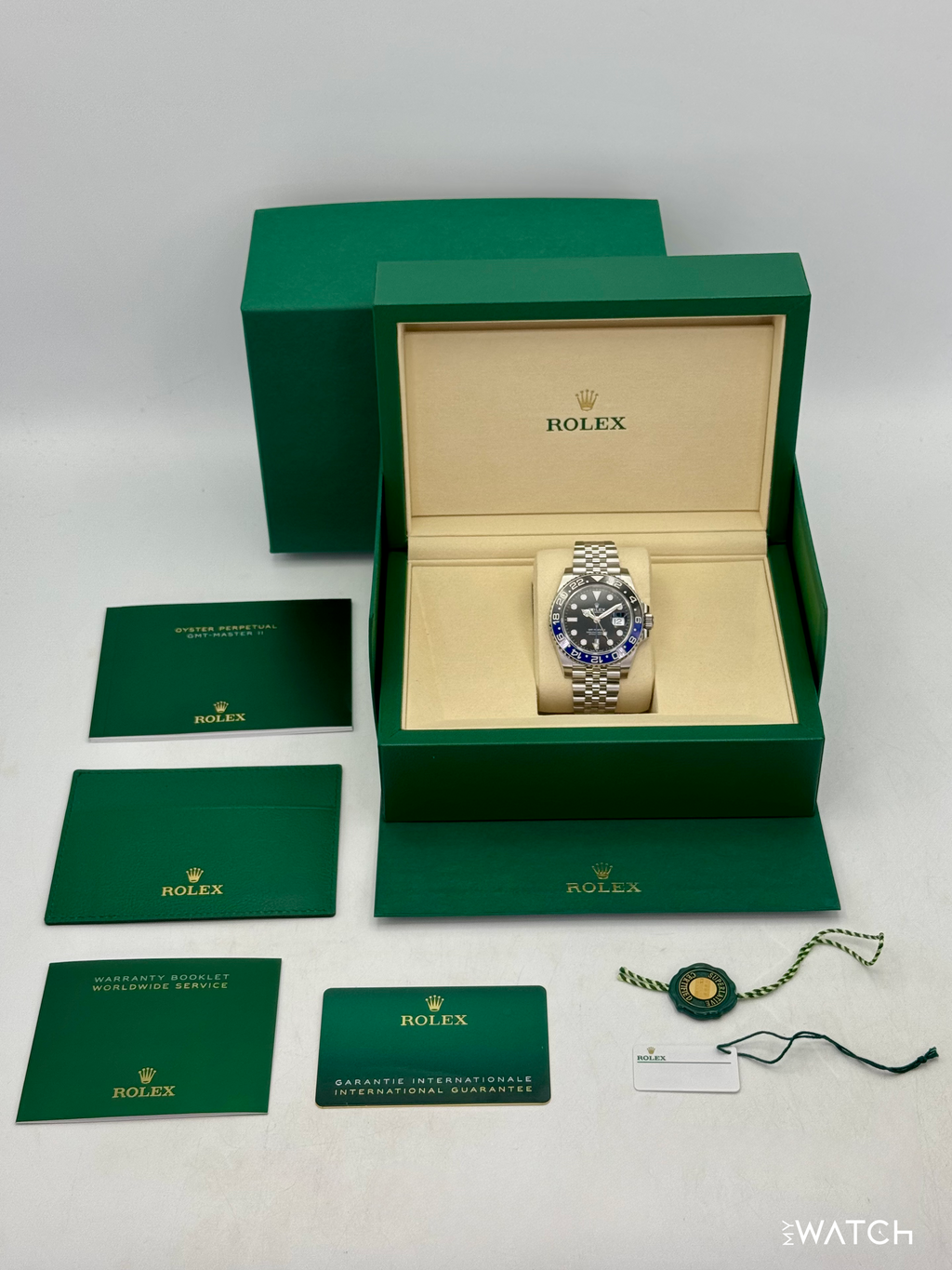 NEW 2025 Rolex GMT-Master II "Batgirl" 40mm 126710BLNR Jubilee