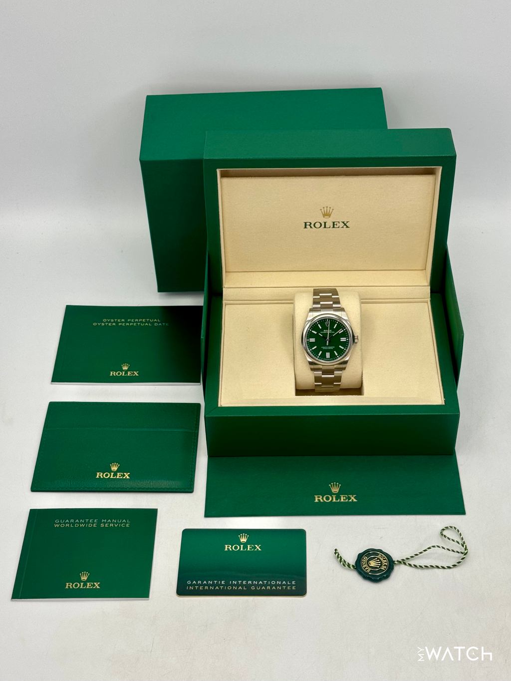 NEW 2026 Rolex Oyster Perpetual 41mm 134300 Green Dial