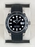 2022 Rolex Yacht-Master 42mm 226659 White Gold Oysterflex Black Dial