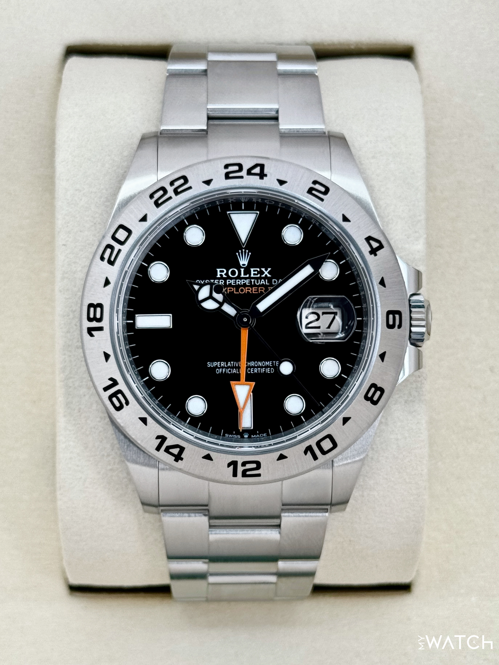 NEW 2026 Rolex Explorer II 42mm 226570 Stainless Steel Black Dial