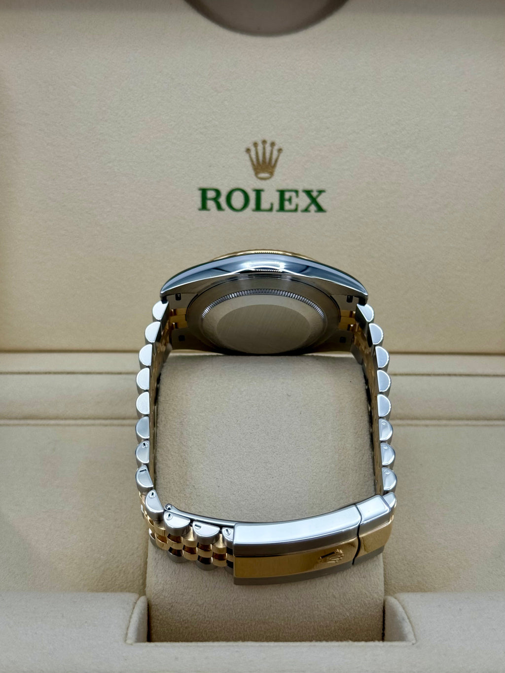 2020 Rolex Datejust 41mm 126333 Two-Tone Jubilee White Dial