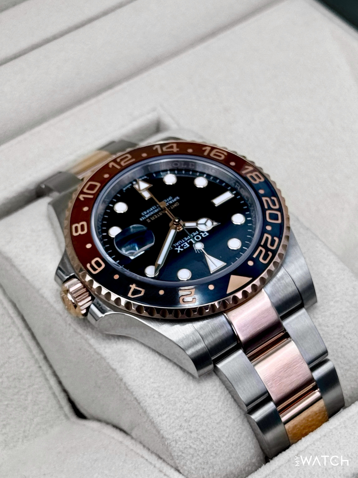 2023 Rolex GMT-Master II "Rootbeer" 40mm 126711CHNR Two-Tone