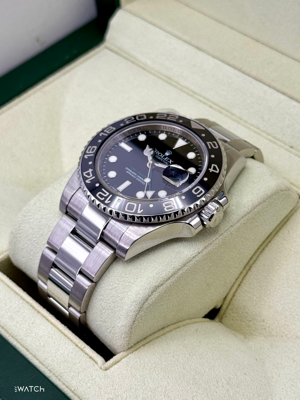 2011 Rolex GMT-Master II 40mm 116710LN Stainless Steel Black Dial