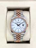 NEW 2025 Rolex Datejust 36mm 126231 Two-Tone Jubilee White Dial