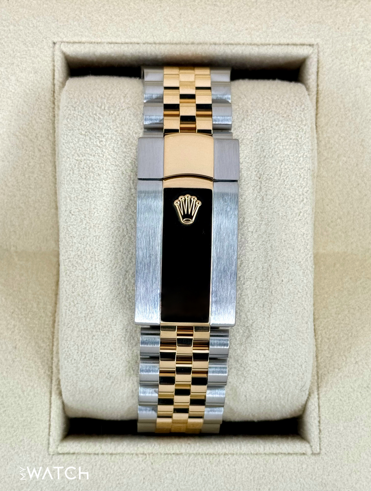 2023 Rolex Sky-Dweller 42mm 326933 Two-Tone Jubilee Black Dial