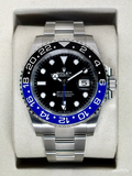 2025 Rolex GMT-Master II "Batman" 40mm 126710BLNR Oyster