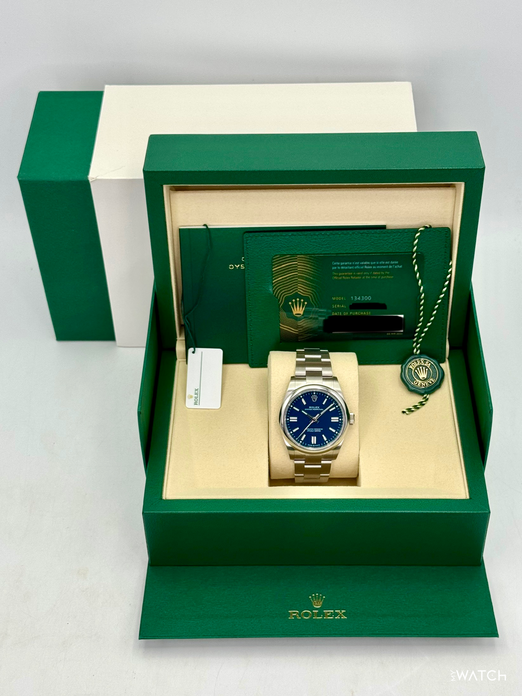 NEW 2026 Rolex Oyster Perpetual 41mm 134300 Med Blue Dial