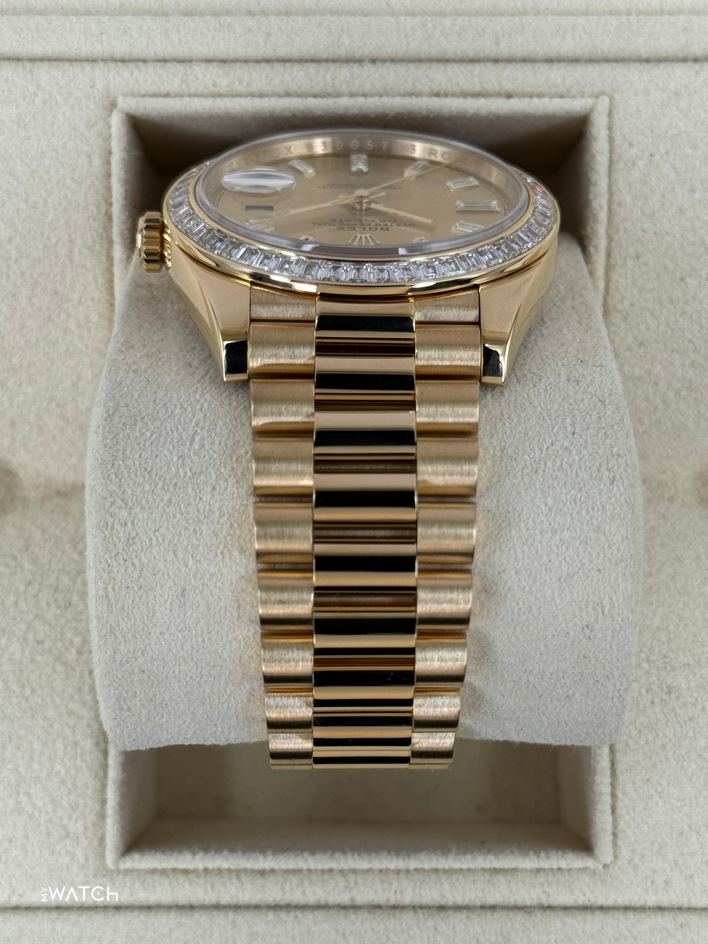 2018 Rolex Day-Date 40mm 228398TBR Presidential Yellow Gold Champagne Dial