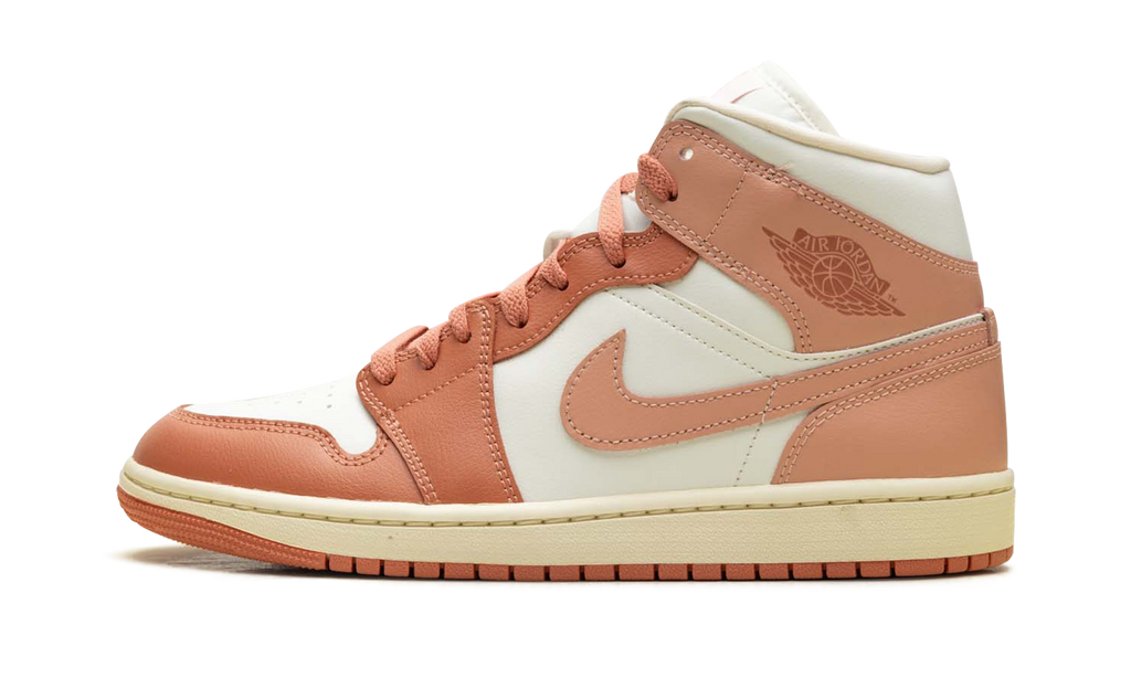 Air Jordan 1 Mid WMNS "Madder Root" BQ6472 180