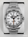 NEW 2026 Rolex Explorer II 42mm 226570 Stainless Steel Polar White Dial