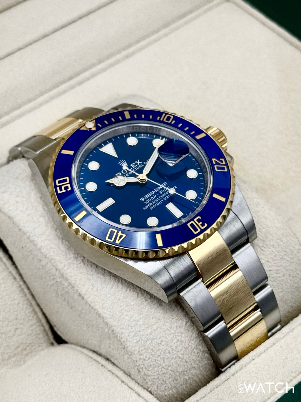 2024 Rolex Submariner "Bluesy" 41mm 126613LB Two-Tone Blue Dial