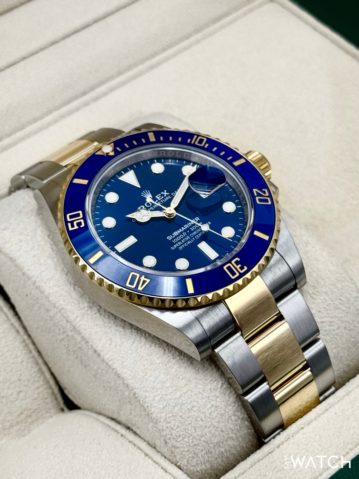 2024 Rolex Submariner "Bluesy" 41mm 126613LB Two-Tone Blue Dial