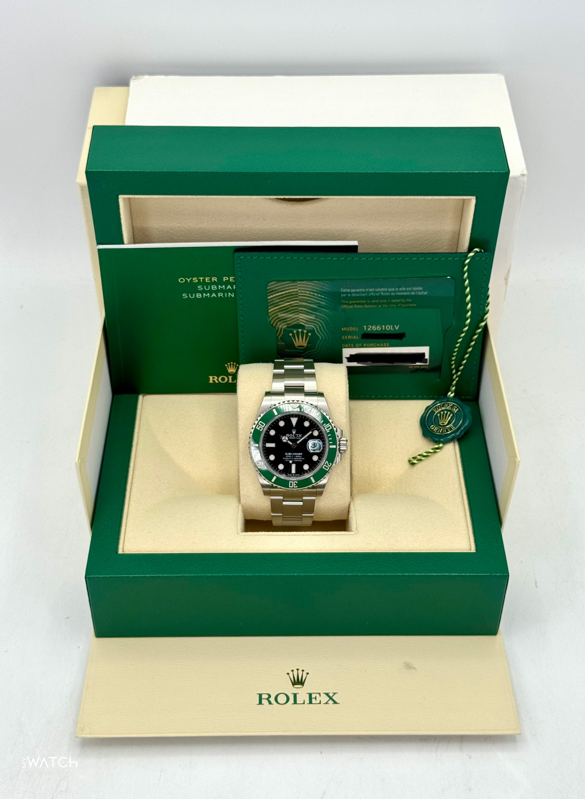 2022 Rolex Submariner "Starbucks" 41mm 126610LV Black Dial