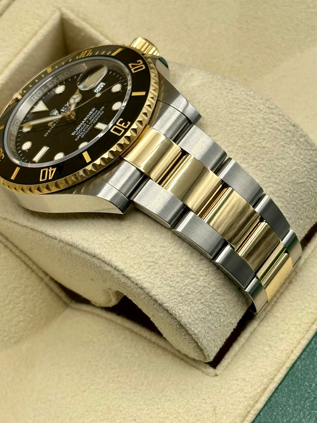 2022 Rolex Submariner 41mm 126613LN Two-Tone Black Dial