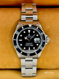 1993 Rolex Submariner 40mm 16610 Stainless Steel Black Dial