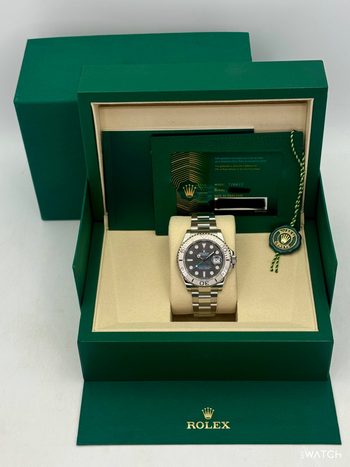 NEW 2026 Rolex Yacht-Master 40mm 126622 Stainless Steel Rhodium Dial