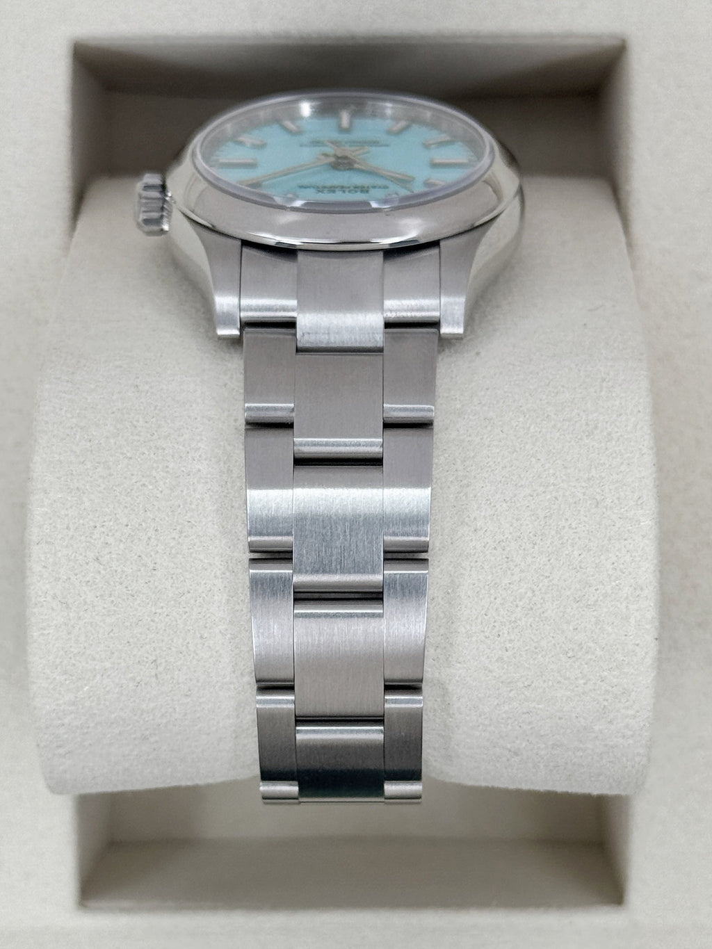 NEW 2026 Rolex Oyster Perpetual 31mm 277200 Turquoise Tiffany Blue Dial
