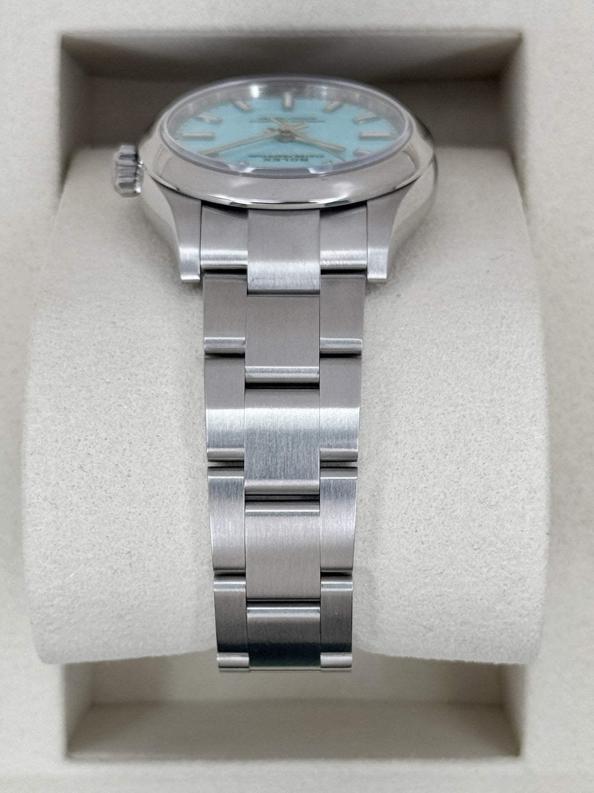 NEW 2026 Rolex Oyster Perpetual 31mm 277200 Turquoise Tiffany Blue Dial