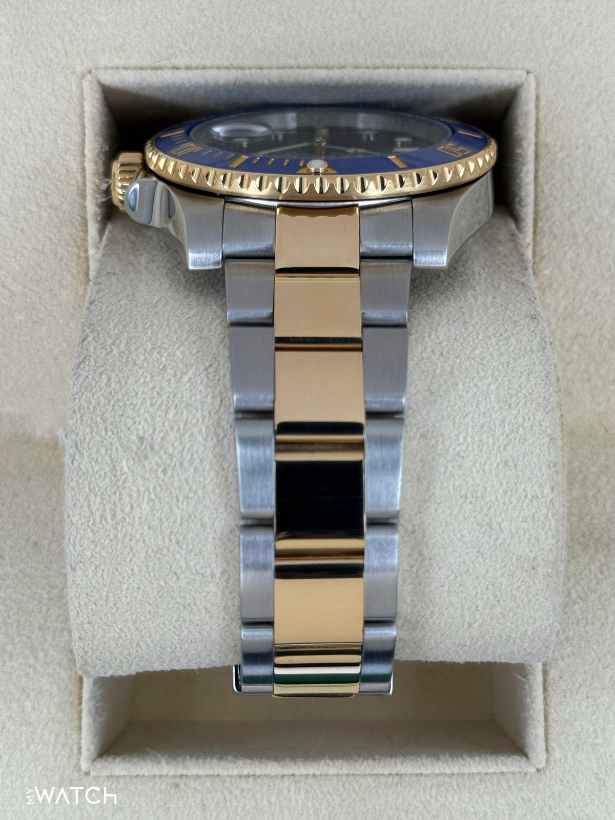 2016 Rolex Submariner "Bluesy" 40mm 116613LB Two-Tone Blue Dial