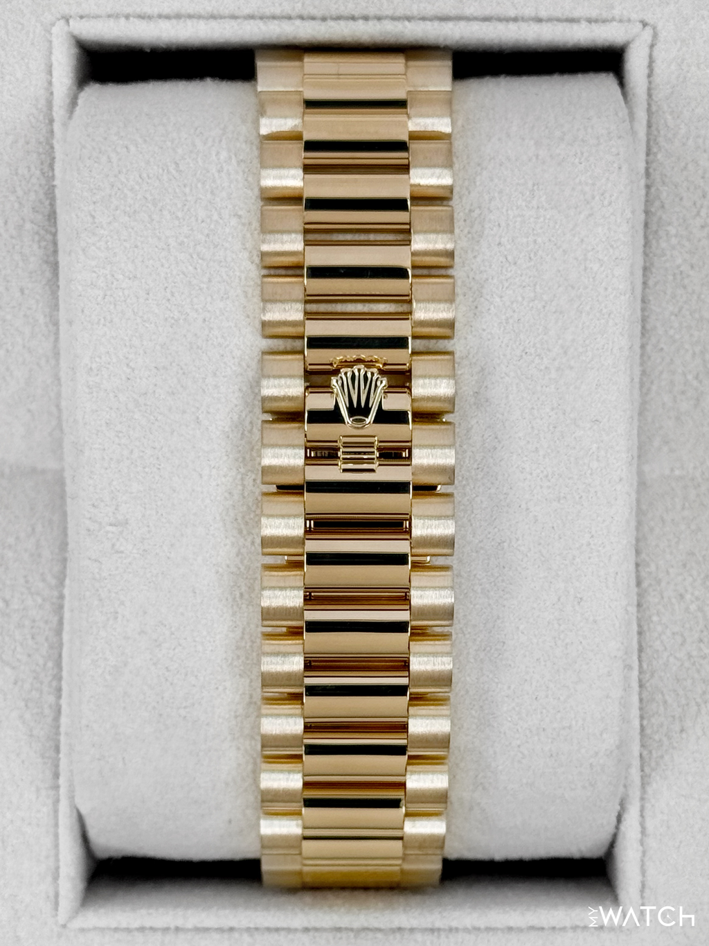 2024 Rolex Day-Date 36mm 128348RBR Presidential Yellow Gold White Dial