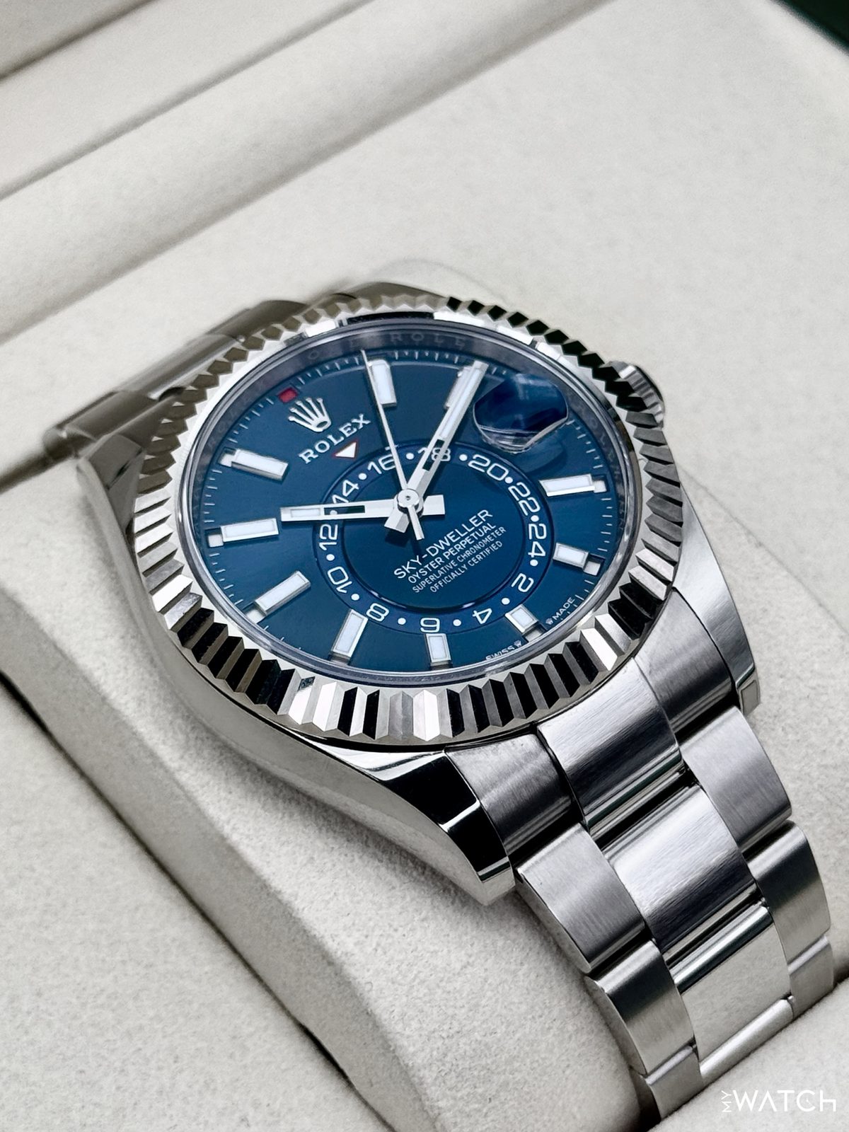 NEW 2026 Rolex Sky-Dweller 42mm 336934 Oyster Blue Dial