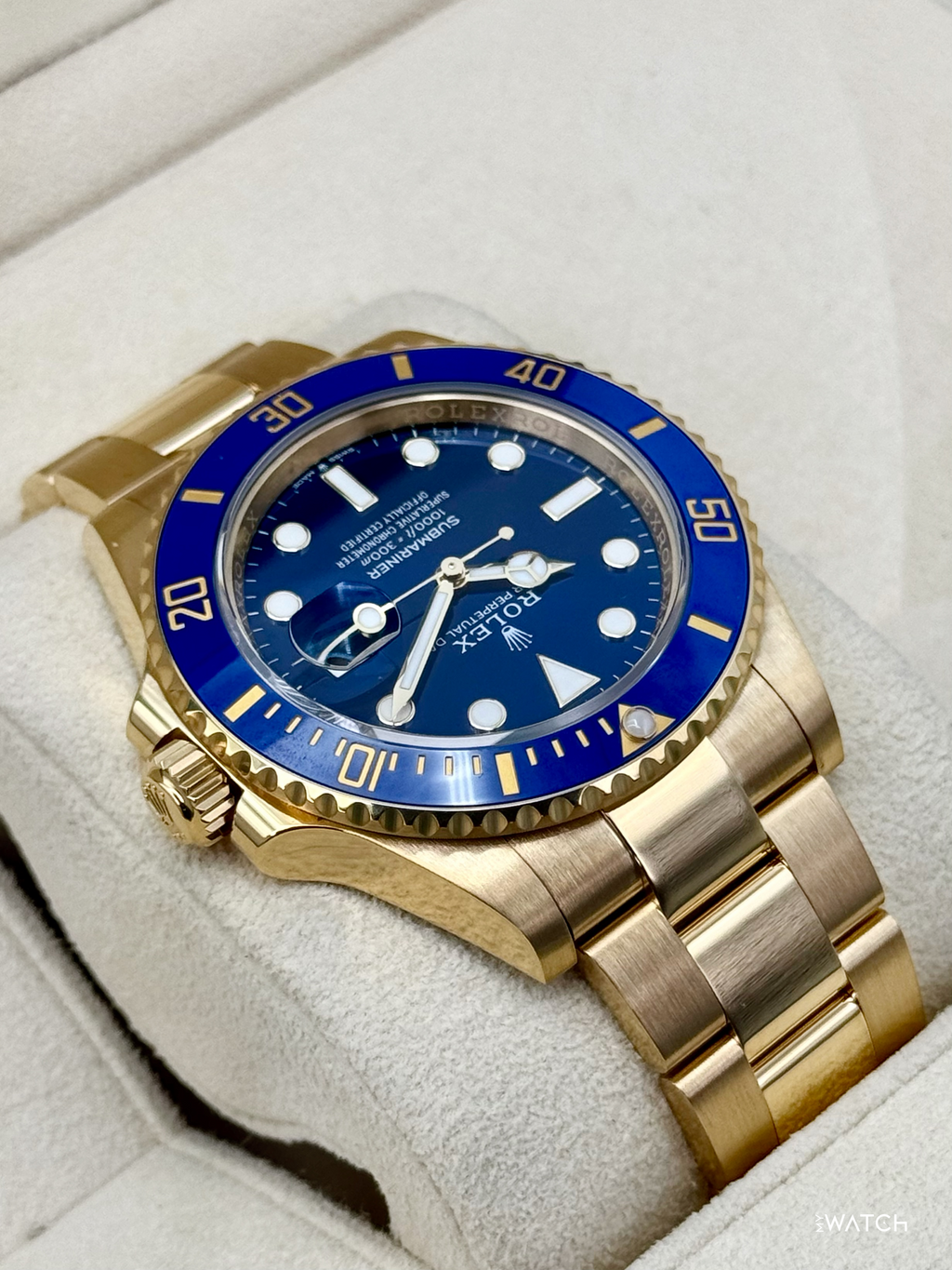 2024 Rolex Submariner "Bluesy" 41mm 126618LB Yellow Gold Blue Dial