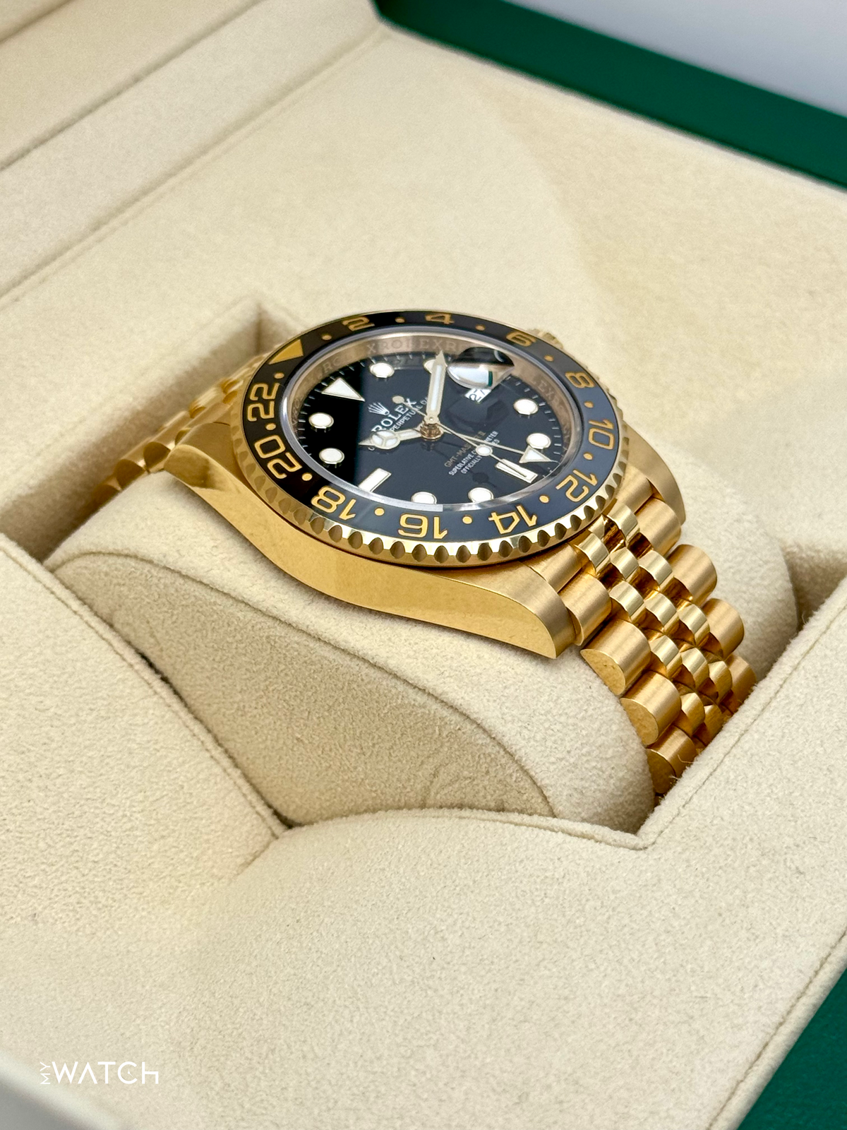 2024 Rolex GMT-Master II 40mm 126718GRNR Jubilee Black Dial