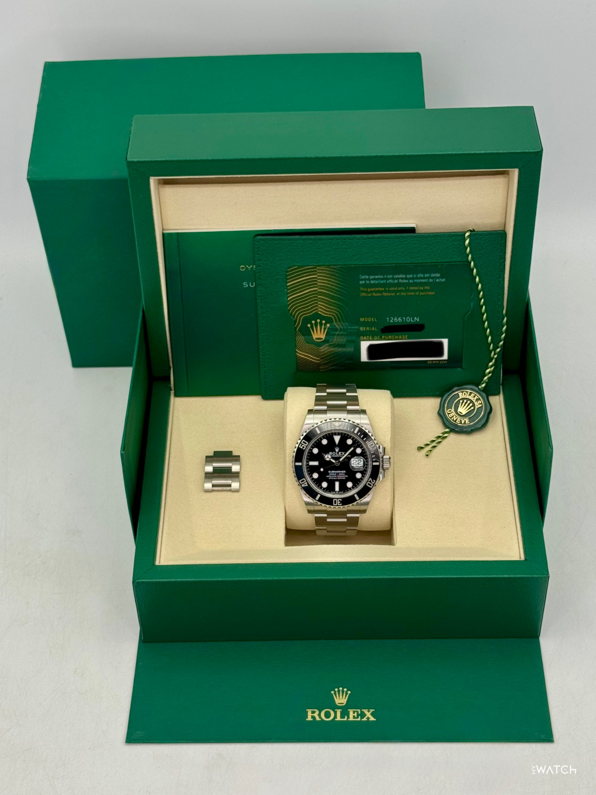 2025 Rolex Submariner 41mm 126610LN Stainless Steel Black Dial
