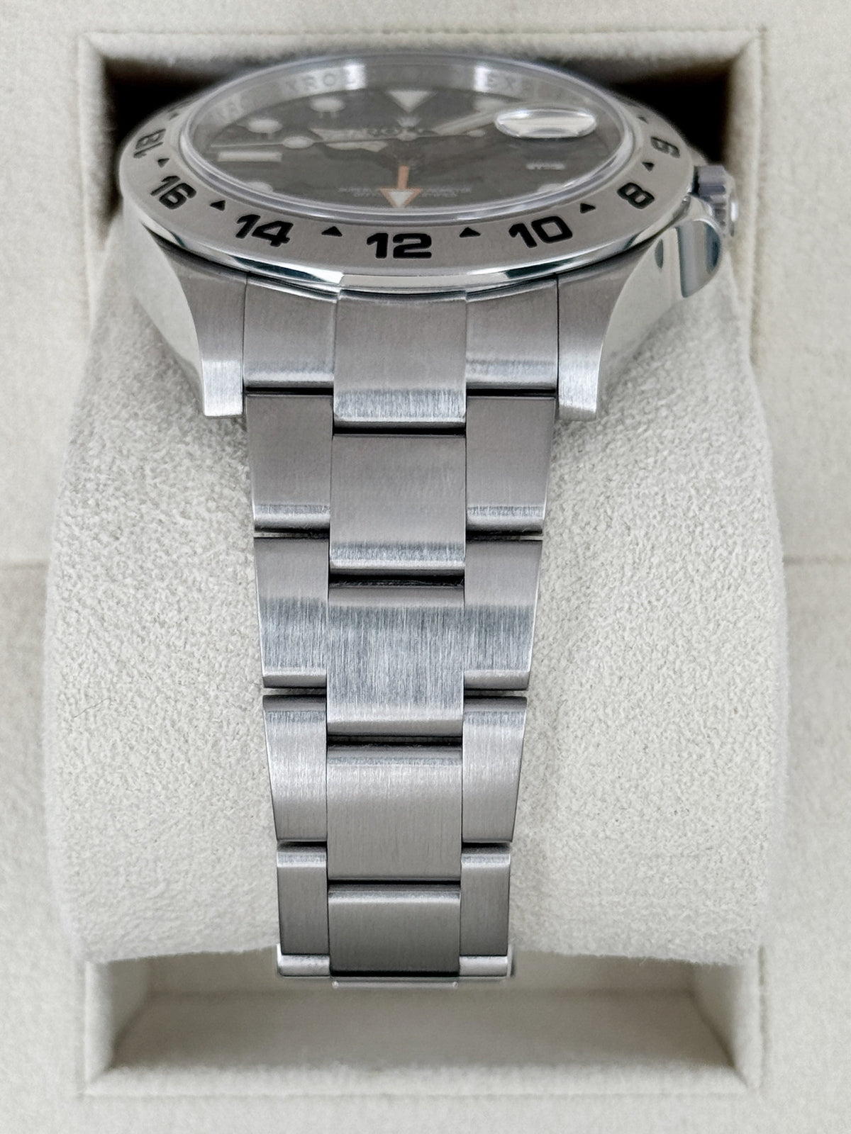 2012 Rolex Explorer II 42mm 216570 Stainless Steel Black Dial