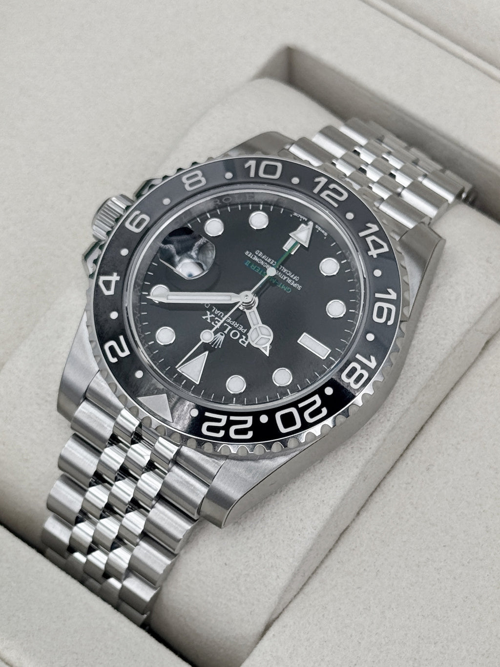 NEW 2026 Rolex GMT-Master II "Bruce Wayne" 40mm 126710GRNR Jubilee (STICKERED)