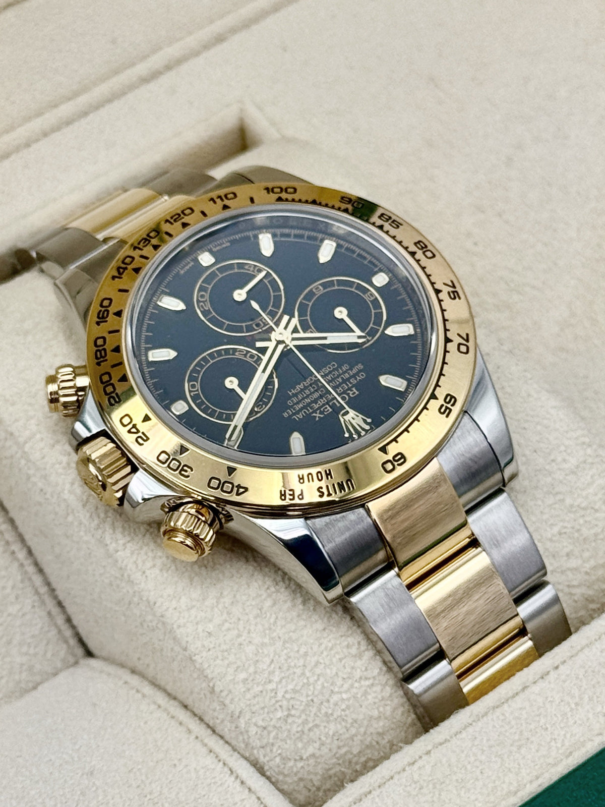 2022 Rolex Daytona 40mm 116503 Two-Tone Black Dial
