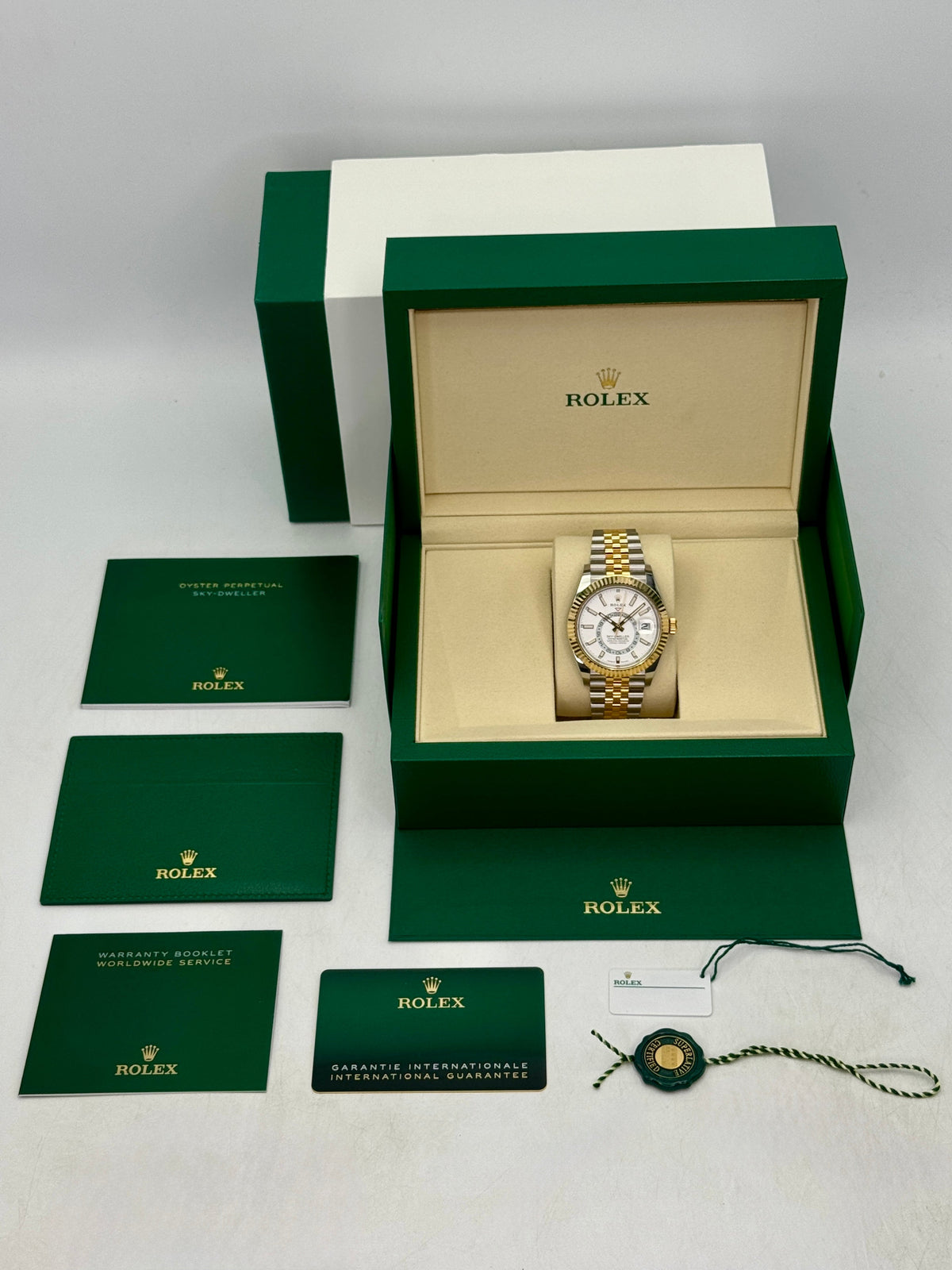NEW 2026 Rolex Sky-Dweller 42mm 336933 Jubilee White Dial