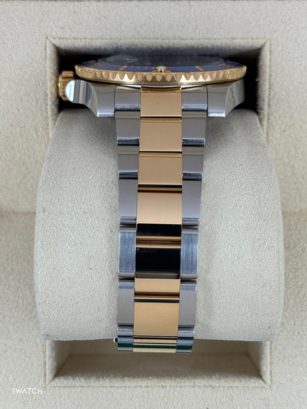 2017 Rolex Submariner "Bluesy" 40mm 116613LB Two-Tone Blue Dial