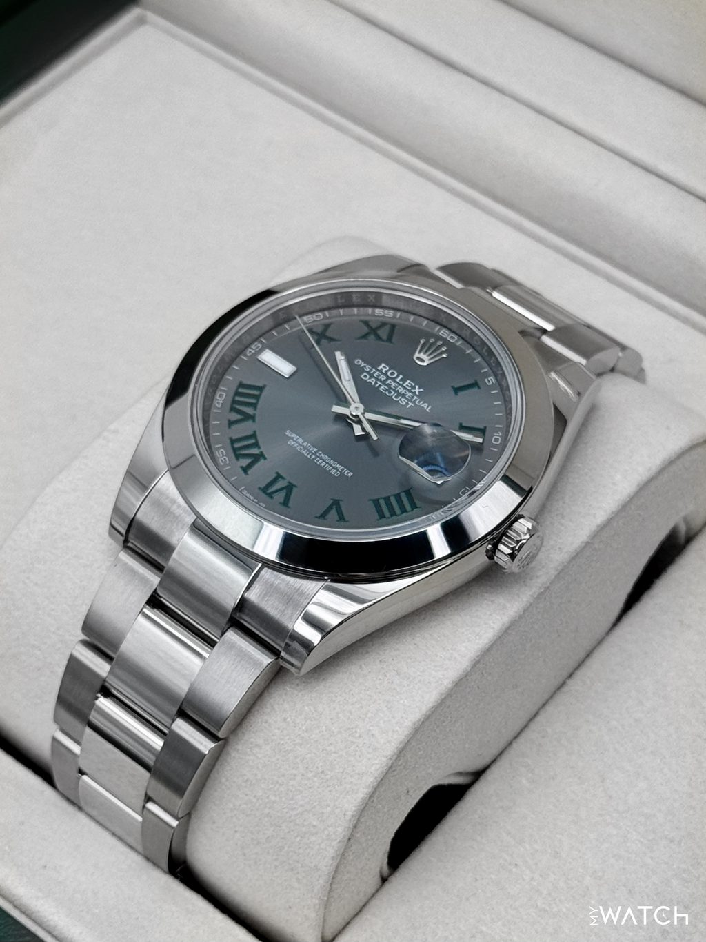 NEW 2026 Rolex Datejust 41mm 126300 Wimbledon Dial Oyster