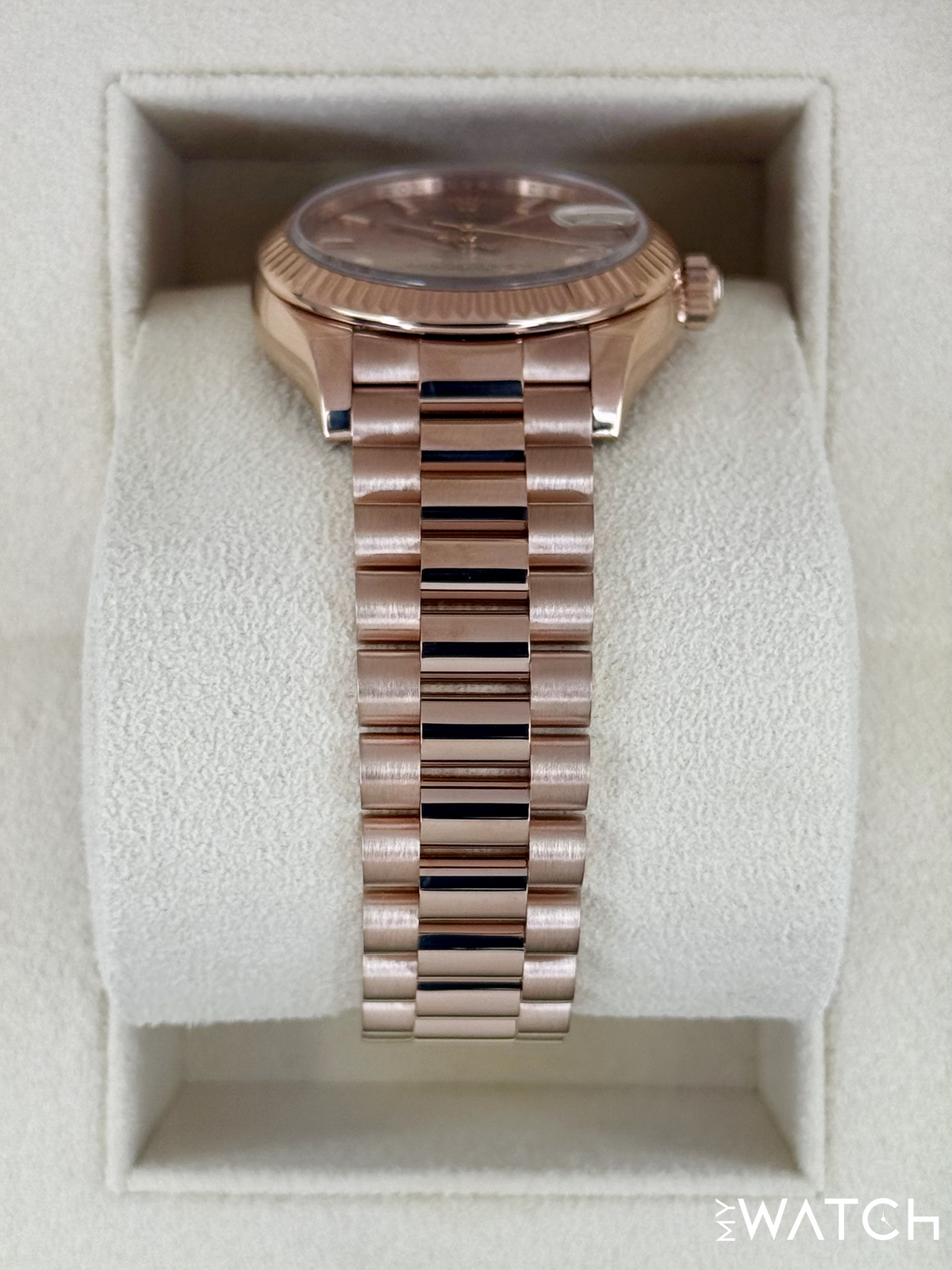 Rolex Ladies Datejust 31mm 278275 Rose Gold Rose Dial