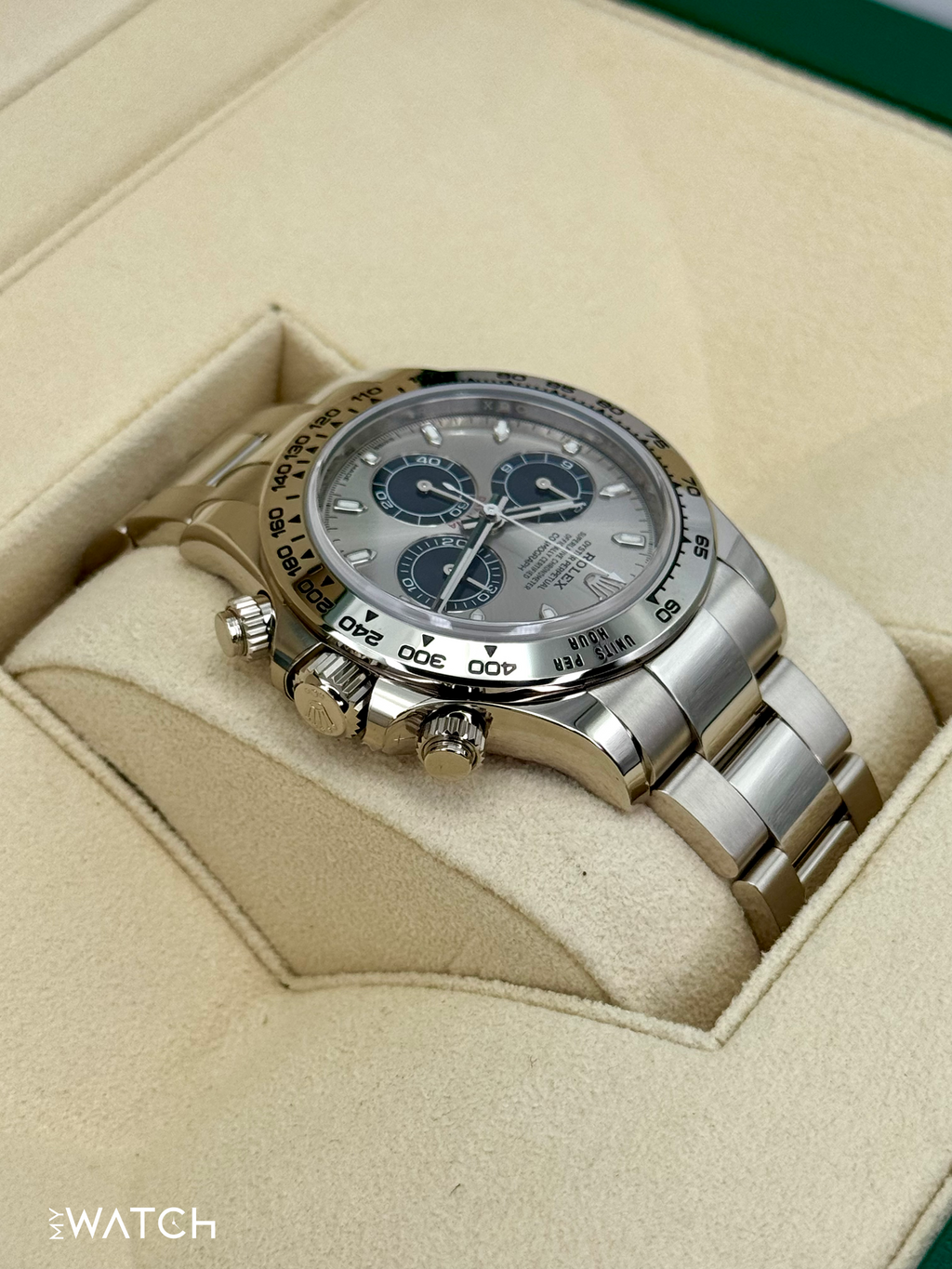 2020 Rolex Daytona "Ghost" 40mm 116509 White Gold Silver Dial