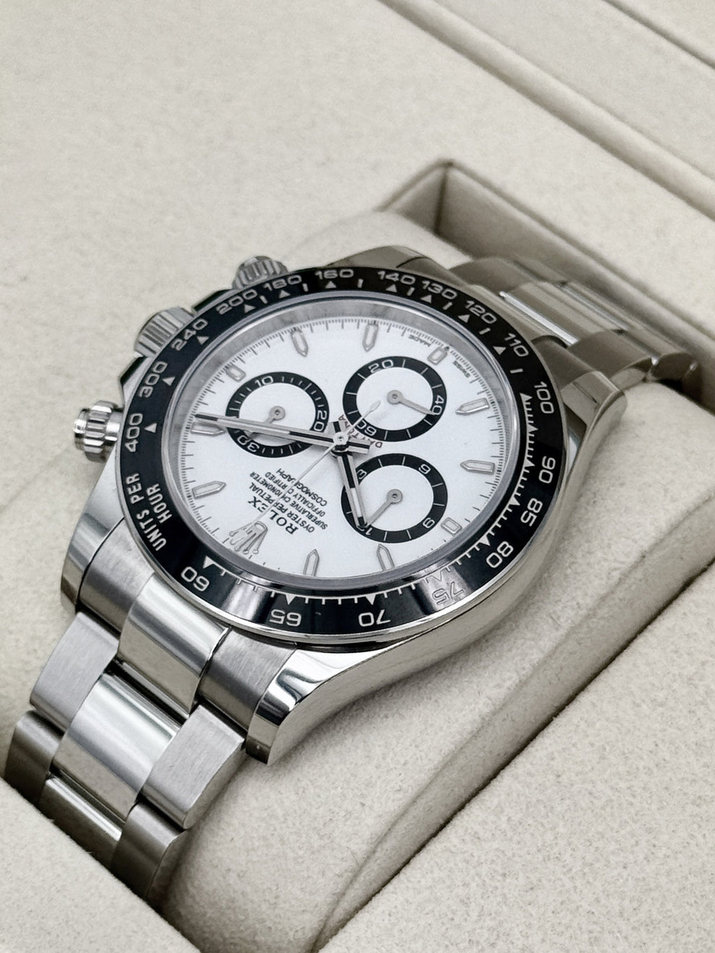 2026 Rolex Daytona 40mm 126500LN Stainless Steel Panda Dial