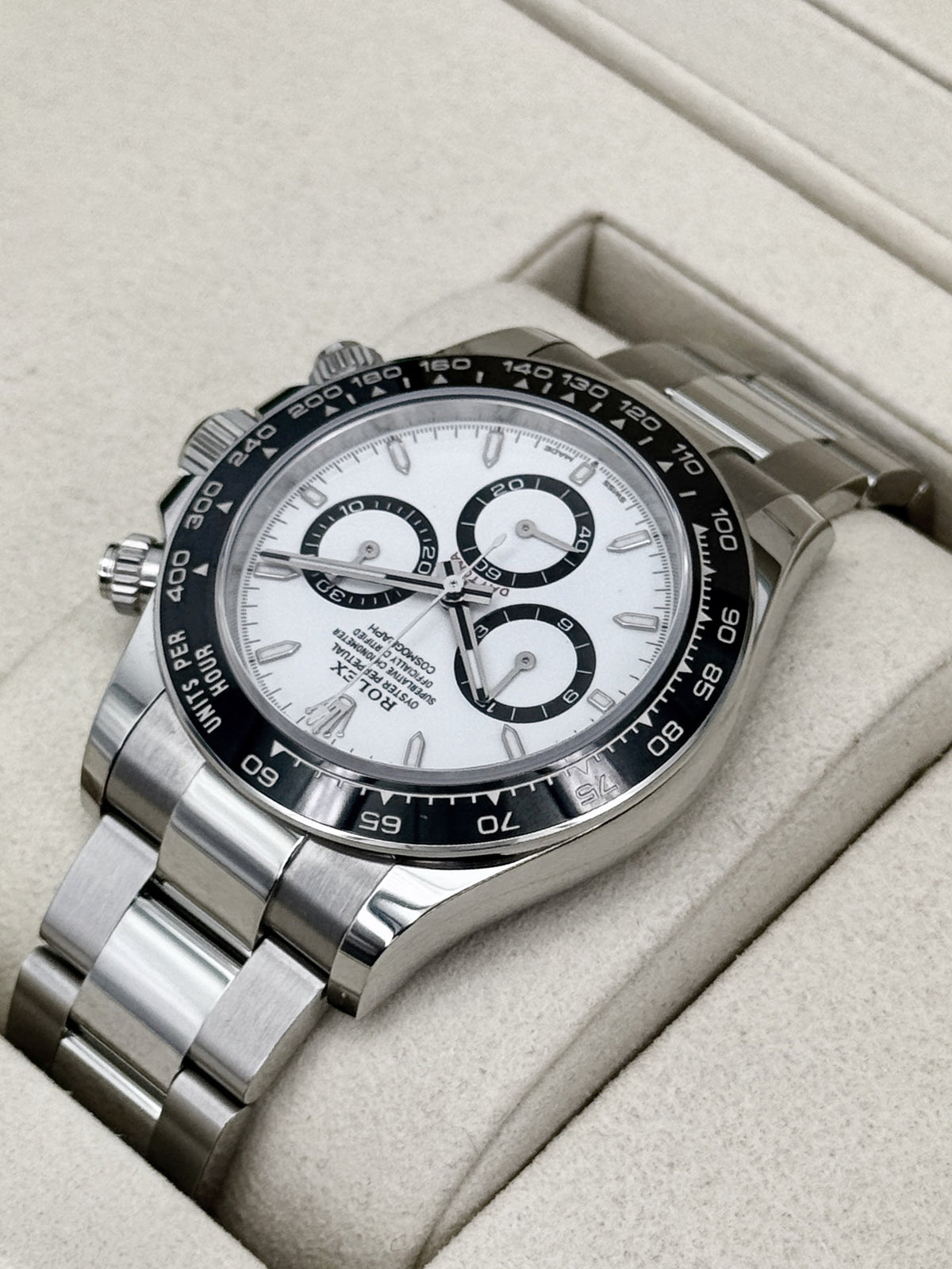 2026 Rolex Daytona 40mm 126500LN Stainless Steel Panda Dial
