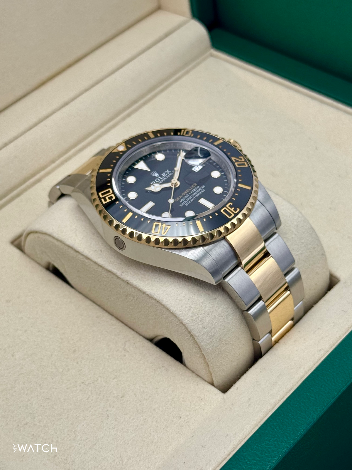 2025 Rolex Sea-Dweller 43mm 126603 Two-Tone Black Dial