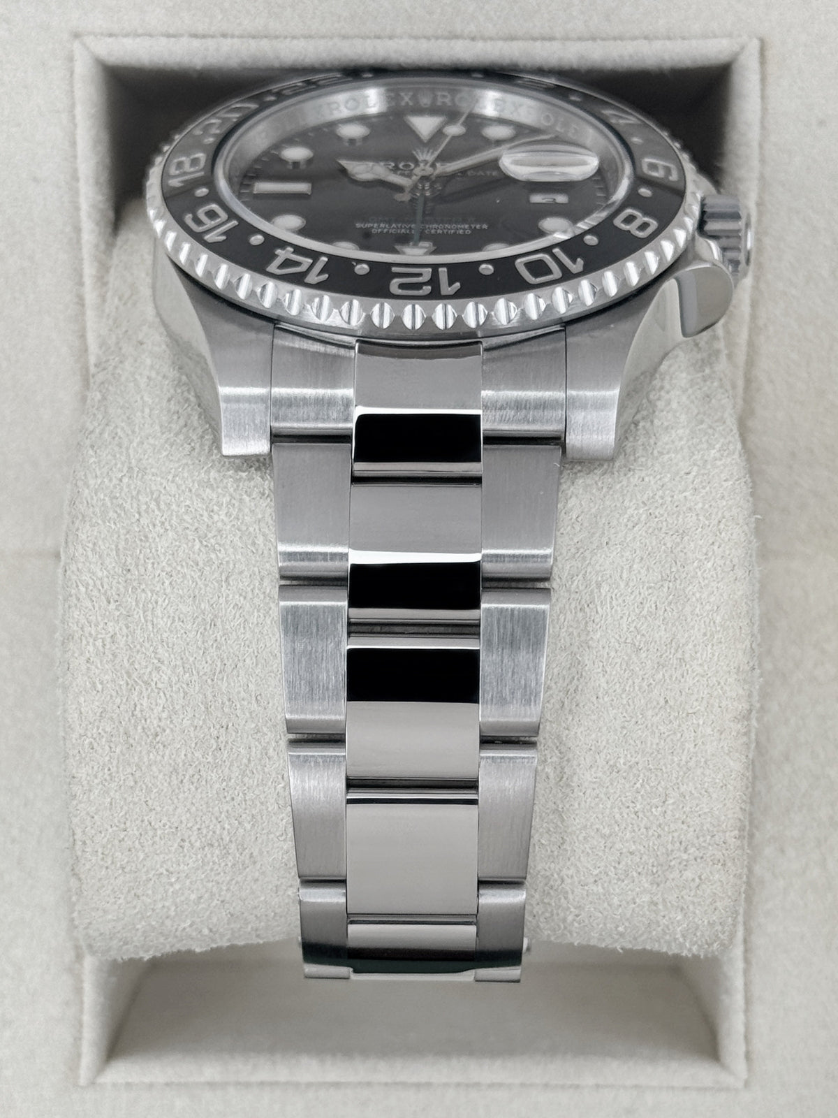 2018 Rolex GMT-Master II 40mm 116710LN Stainless Steel Black Dial