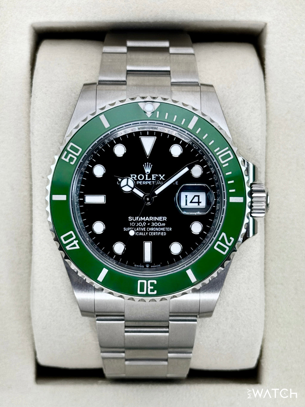 NEW 2026 Rolex Submariner "Starbucks" 41mm 126610LV Black Dial (STICKERED)