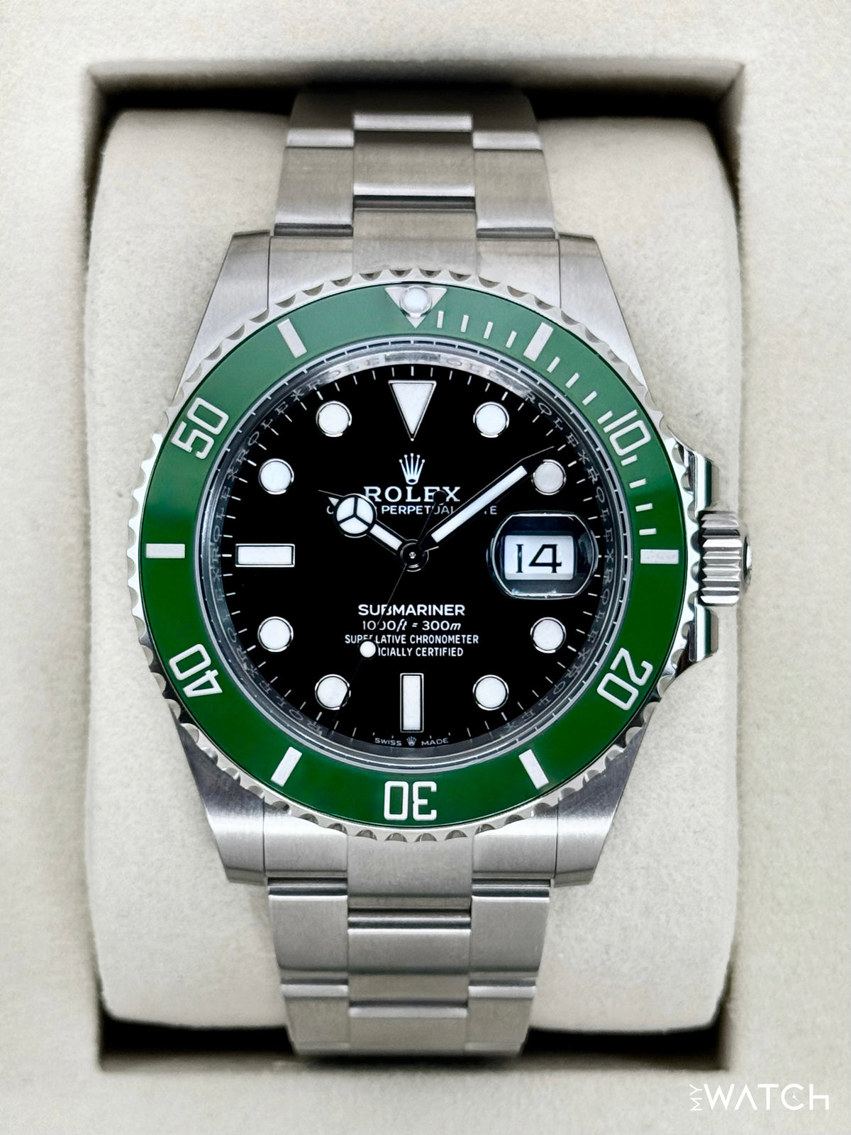 NEW 2026 Rolex Submariner "Starbucks" 41mm 126610LV Black Dial (STICKERED)