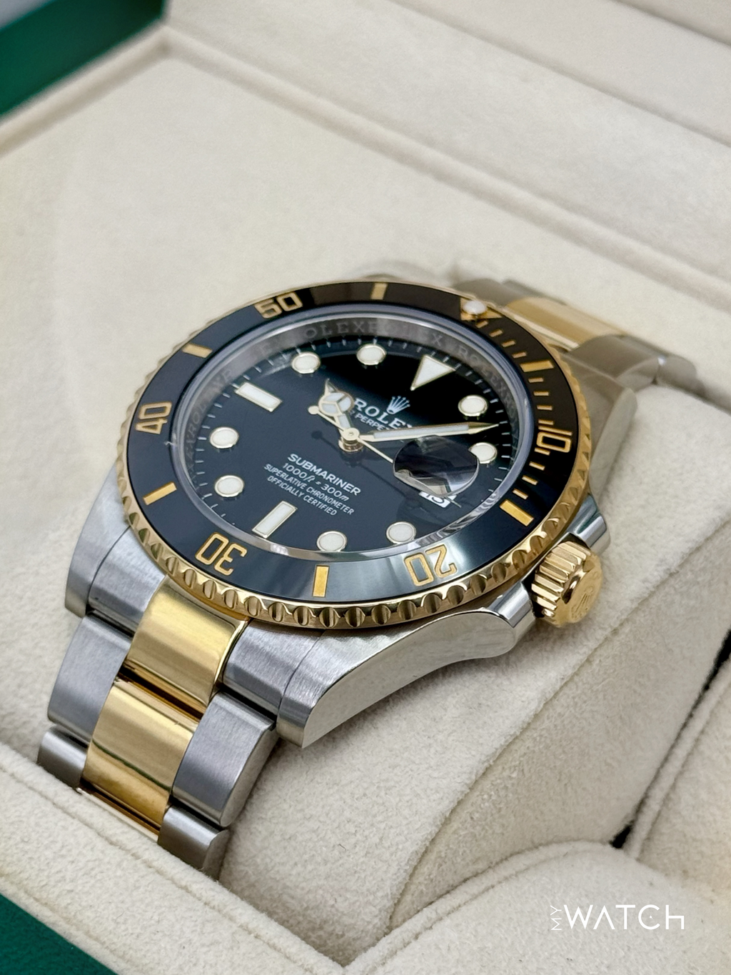 2021 Rolex Submariner 41mm 126613LN Two-Tone Black Dial