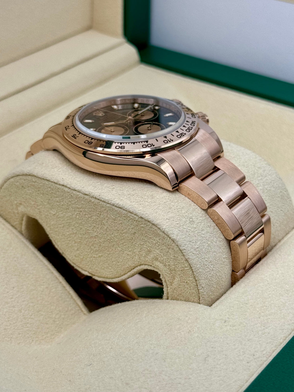 2020 Rolex Daytona 40mm116505 Rose Gold Black Dial